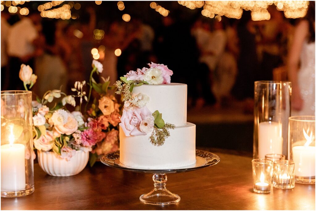 Flora Farms Wedding Cake